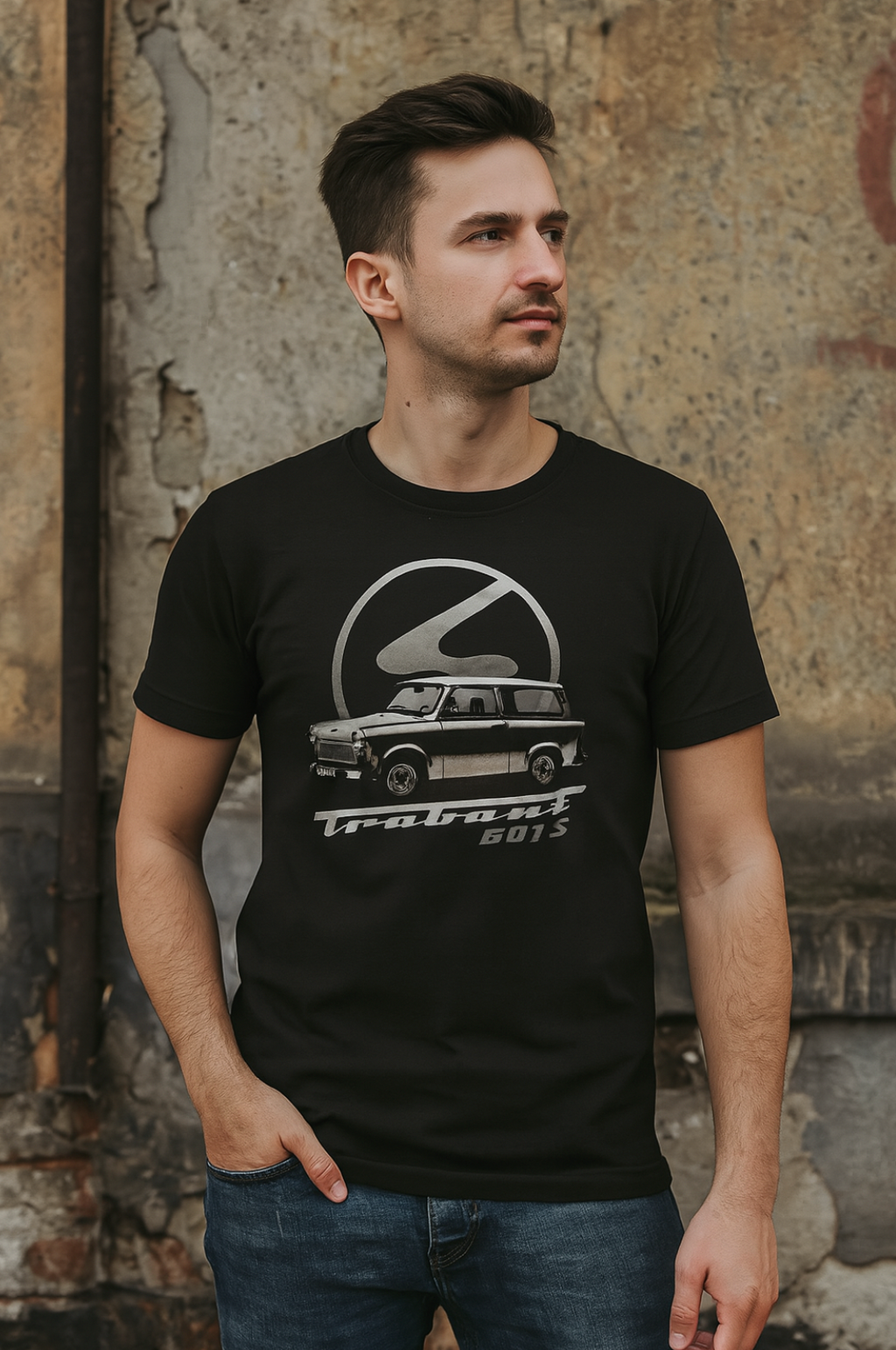 Trabant 601S – DDR Legende als T-Shirt für echte Ost-Kenner