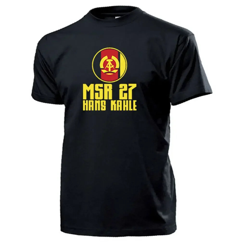 MSR 27 Hans Kahle T-Shirt DDR NVA Militär Design