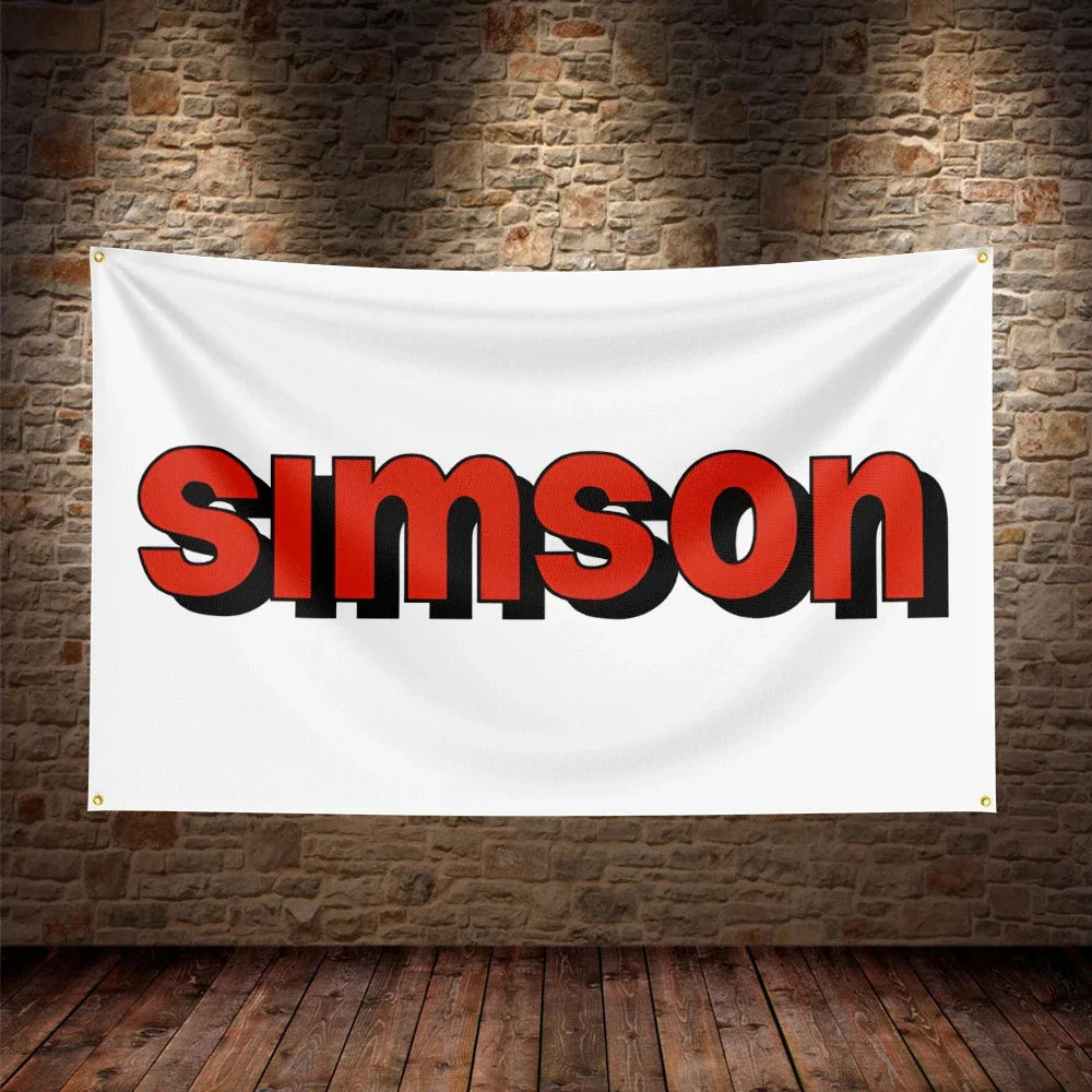 Simson Motorrad Flagge – Kult fürs Schrauber-Herz