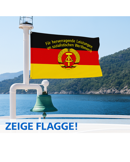 🚩 DDR Flagge – Sozialistischer Wettbewerb