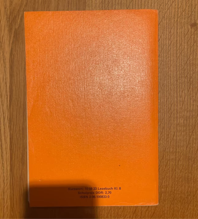 Lesebuch Klasse 8 – Volk und Wissen Verlag, Berlin