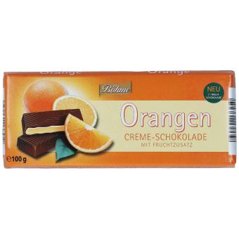 Böhme Creme-Schokolade Orange 24er
