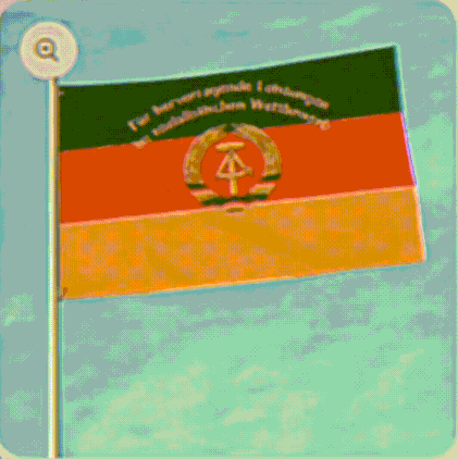 🚩 DDR Flagge – Sozialistischer Wettbewerb