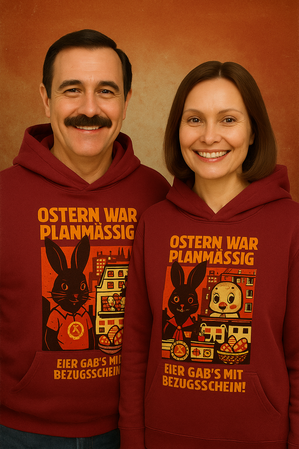 Humorvoller Oster-Hoodie