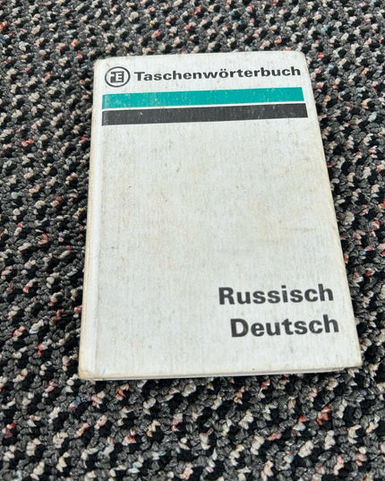 Russisch–Deutsch Taschenwörterbuch – VEB Verlag Enzyklopädie Leipzig