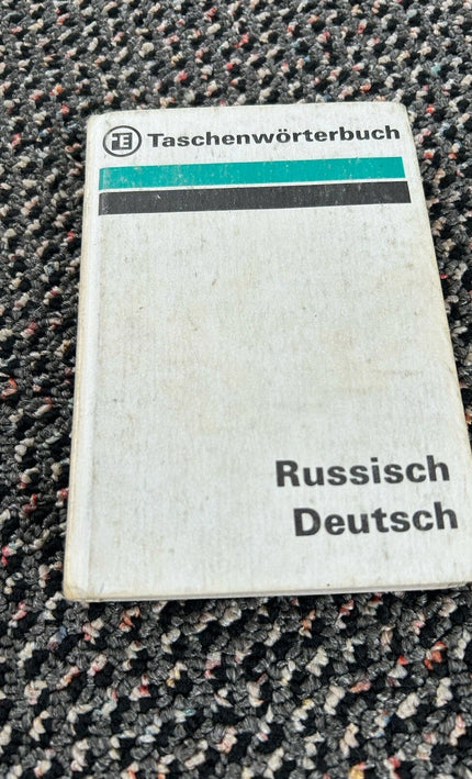 Russisch–Deutsch Taschenwörterbuch – VEB Verlag Enzyklopädie Leipzig
