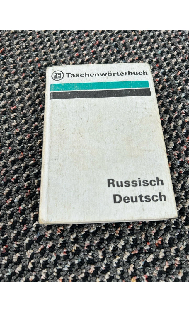 Russisch–Deutsch Taschenwörterbuch – VEB Verlag Enzyklopädie Leipzig