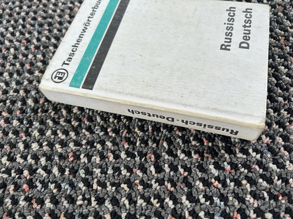 Russisch–Deutsch Taschenwörterbuch – VEB Verlag Enzyklopädie Leipzig