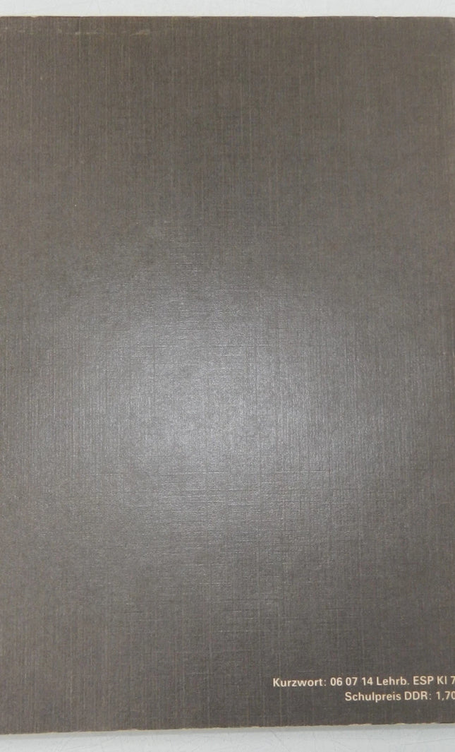 ESP 7 – Einführung in die sozialistische Produktion