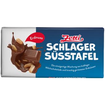 Zetti Schlagersüßtafel Erdnuss 24er